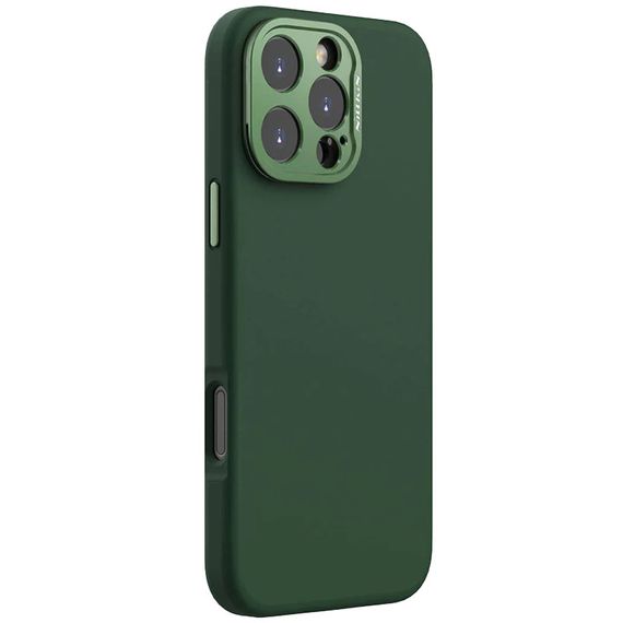 Чохол Silicone Nillkin LensWing Prop Magnetic для Apple iPhone 16 Pro (6.3") Зелений / Green