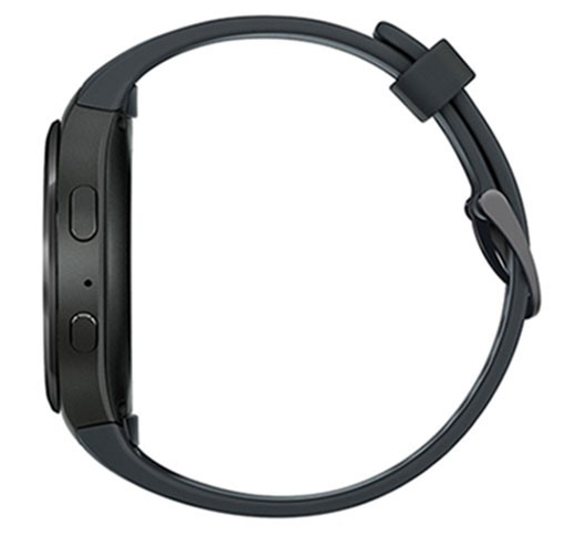 Силіконовий ремінець Primo для годинника Samsung Gear S2 Sports SM-R720 / SM-R730 Black | Зображення 2