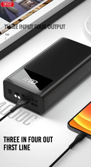 Павербанк з ліхтариком 40000 мАч XPRO PR124 (234574831_1552) | Зображення 3