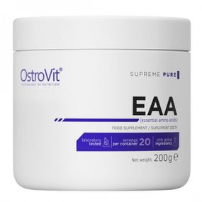 Аминокомплекс для спорта OstroVit EAA 200 g /20 servings/ Pure
