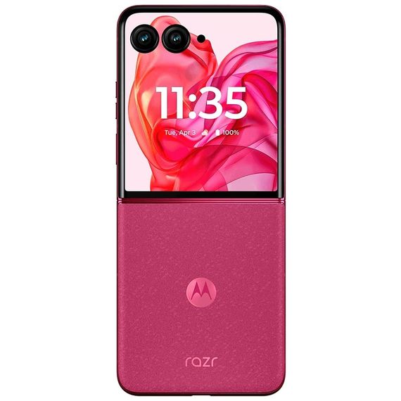 Мобильный телефон Motorola Razr 50 Ultra 12/512GB Hot Pink (PB1T0103RS) | Зображення 4