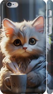 Чохол на iPhone 6s Plus Білий кіт "5646c-91-2448"