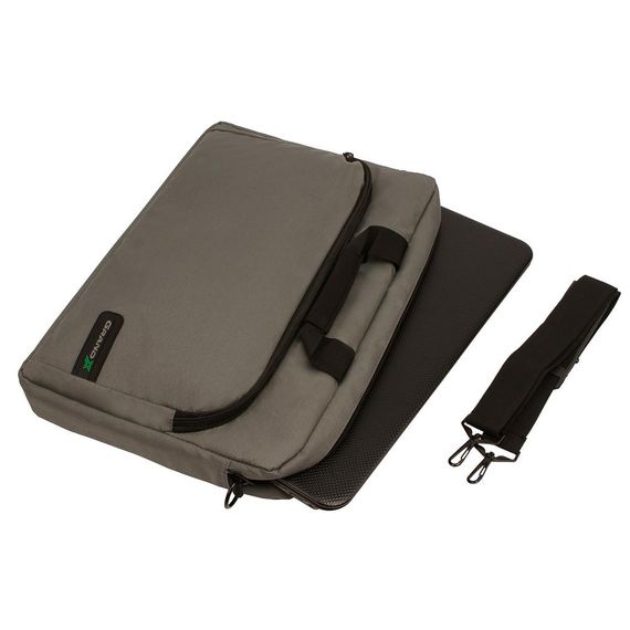 Сумка для ноутбука Grand-X 15.6'' SB-129 Grey Ripstop Nylon (SB-129G) | Зображення 4