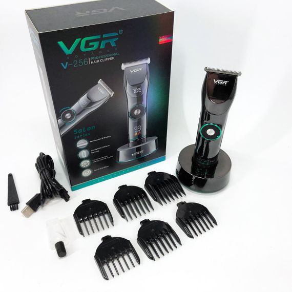 Професійна бездротова машинка для стрижки волосся та бороди VGR V-256, бездротова електробритва | Зображення 6