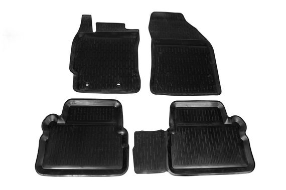 Резиновые коврики (4 шт, Niken 3D) для Toyota Corolla 2007-2013 гг | Зображення 1