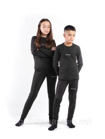 Подростковое термобелье черное COLUMВIA на флисе унисекс, коламбия премиум качество