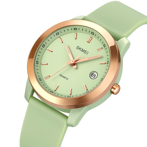 Класичний жіночий годинник Skmei 2319GN Green | Зображення 3