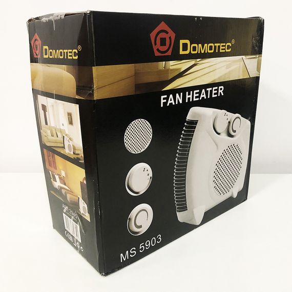 Тепловентилятор Domotec MS-5903 2в1, ветродуйка обігрівач, електрична дуйка, тепловентилятор дуйка | Зображення 2