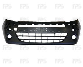 Бампер передний Renault Kangoo '09-13 без накладок (FPS) 7701478153