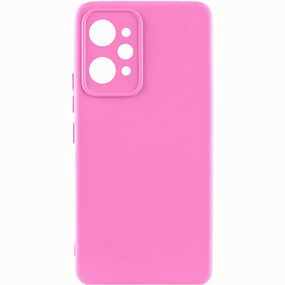 Чохол Silicone Cover Lakshmi Full Camera (AAA) для Xiaomi Redmi 12 Рожевий / Light pink, Full camera
