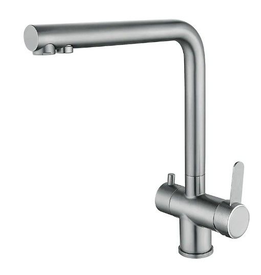 Змішувач для кухні Mixxus на дві води FAN-021 SUS304 (MI6109)