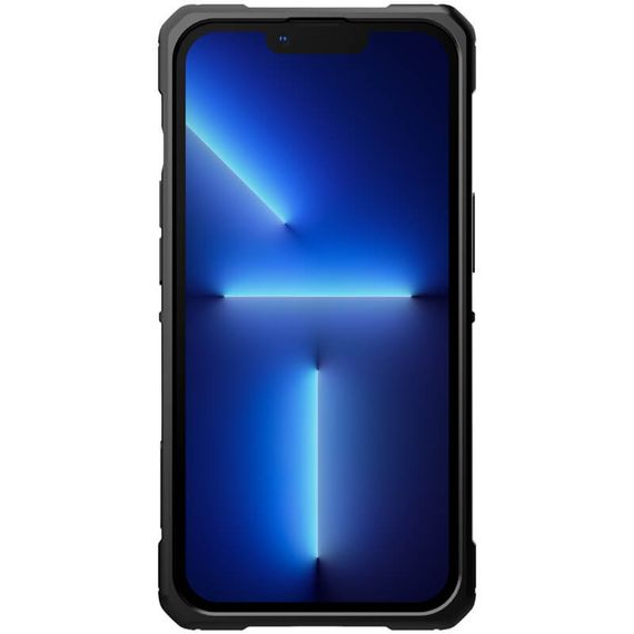 TPU+PC чохол Nillkin CamShield Adventurer (шторка на камеру) для Apple iPhone 13 Pro (6.1") Чорний | Зображення 1