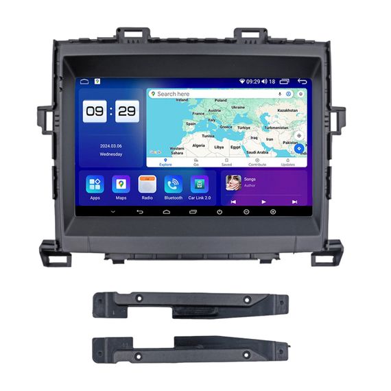 Штатна магнітола серії Mekede M200S 2K під Toyota Alphard H20 Vellfire 2008-2014 (F1) (W2) 9 дюймів