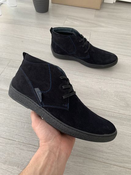 Демісезонні сині черевики 43 розмір