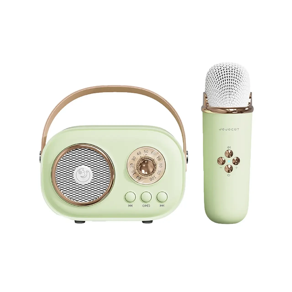 Колонка портативна з мікрофоном C-20 BT/TF/USB/FM 5 Вт Зелений | Зображення 5