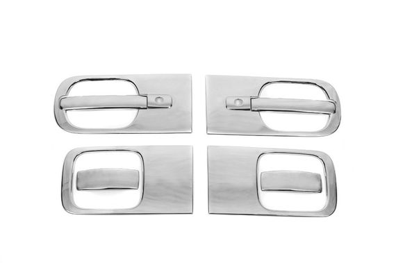 Накладки на ручки (8 част., нерж) для Hyundai H200, H1, Starex 2008↗ гг. | Зображення 2