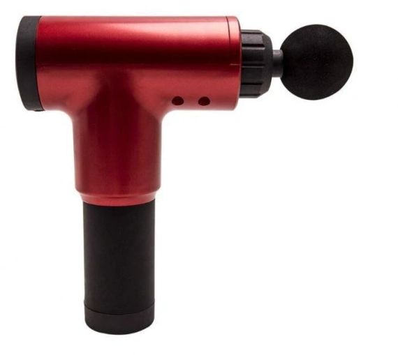 Масажер для тіла Fascial Gun SY-720 акумуляторний портативний ручний Red | Зображення 1