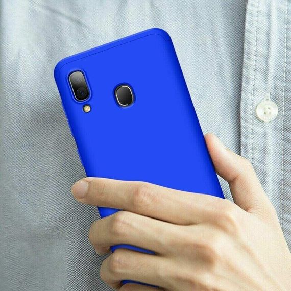 Чохол GKK 360 градусів для Samsung Galaxy A10s колір Синій | Зображення 2
