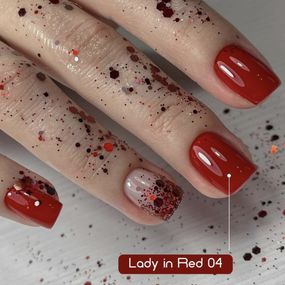 Гель-лак Toki-Toki Lady in Red LR 04 огненно-красный 5мл