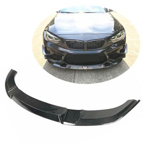 Накладка на передній бампер Lip V5 (для F87 M2, Карбон) для BMW 2 серія F22/23 2014-2021 рр