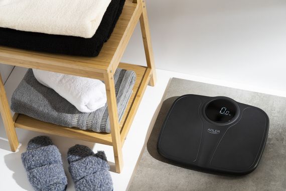 Ваги підлогові електронні Adler AD 8172 чорні до 180 кг з високою точністю | Зображення 6