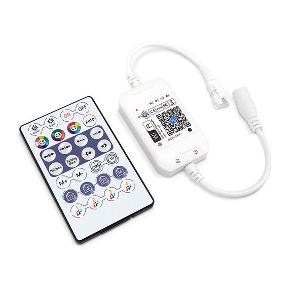 Контролер PROLUM SPI RGB (Wi-Fi; IR 28 кнопок; 12A) | Зображення 2