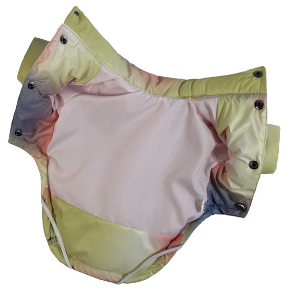 Куртка з фіксаторами тайдай жовта K-84 | Зображення 3