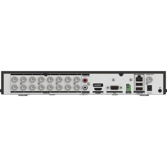 IDS-7216HQHI-M1/XT 16-канальний 1080p 1U AcuSense DVR Відеореєстратор Hikvision | Зображення 1