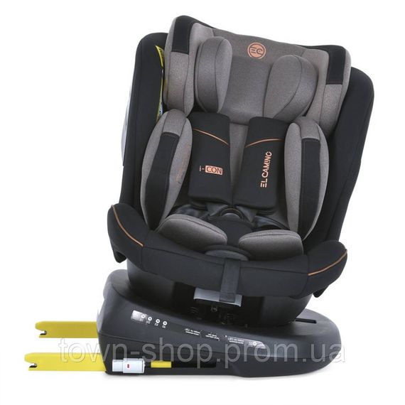 Автокресло I-CON ME 1117 Melange Mocca, группа 0+/1-2-3, isofix, поворот 360 | Зображення 4