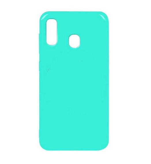 Чохол Силіконовий (TPU) SMTT накладка для Samsung Galaxy A20S Mint