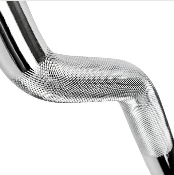 Гриф для штанги Toorx W-подібний 120 см 25 мм з гвинтовими замками (BCV-120) | Зображення 4