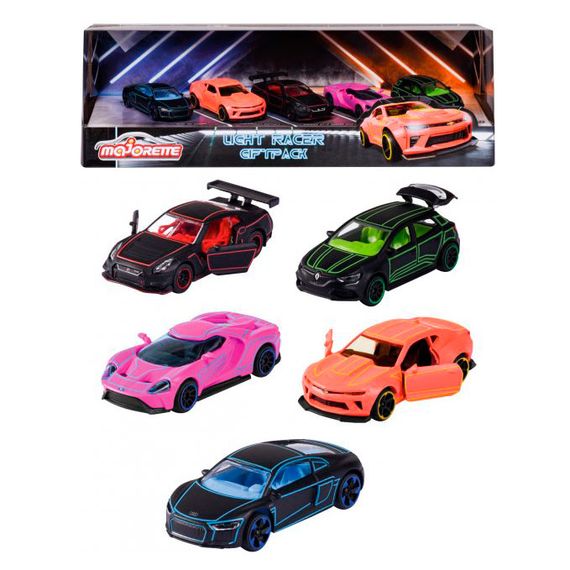 Набір металевих машинок NEO Bright Racer 5 штук | Зображення 2