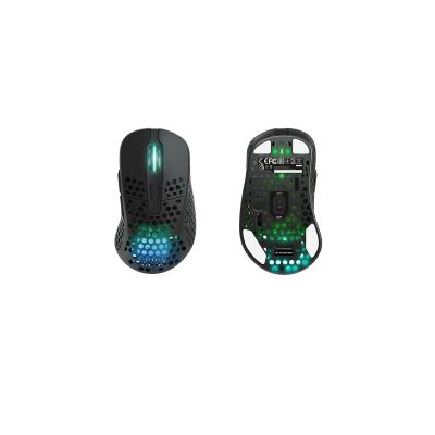 Мышка Cherry Xtrfy M4 RGB Wireless/USB Black (M4W-RGB-BLACK) | Зображення 1