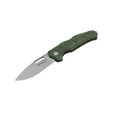 Нож Maserin Nimrod, M390, мікарта, зелений (480/MV)