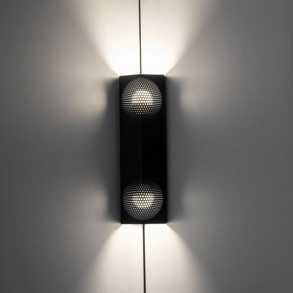 Бра кутове Panno WD 320 Чорний, Atmolight