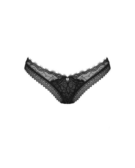 Стринги Obsessive Medilla Черные XS/S | Зображення 4