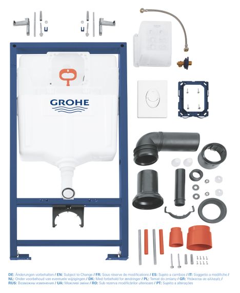 Система инсталляции для унитаза 3 в 1 Grohe Rapid SL (38722001) | Зображення 4