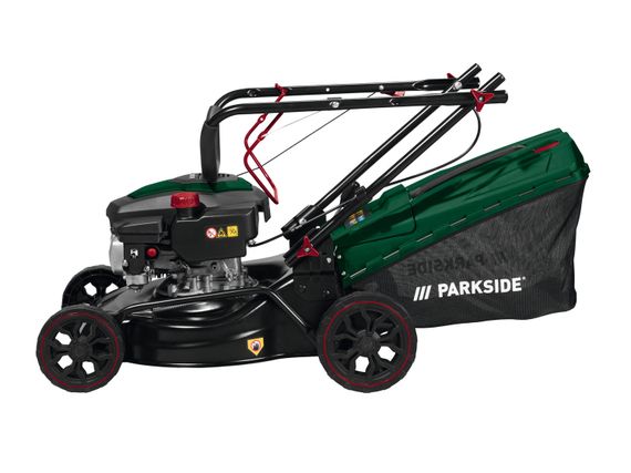 Газонокосарка бензинова Scheppach Parkside PBRM 41 B2 (41 см, 3.3 к.с., 2.4 кВт, 25-75 мм, 45 л, 21 кг) | Зображення 2