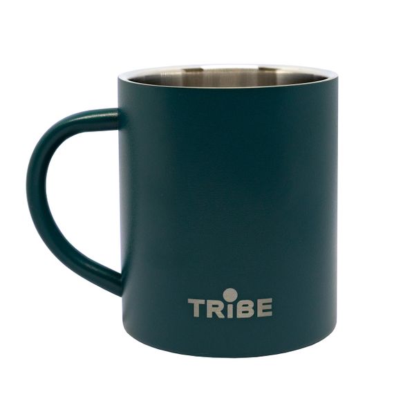 Термочашка Tribe Camp Mug 300 мл ocean, Термокружка туристична для чаю і кави, Термопосуд у похід