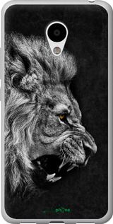 Чохол на Meizu M3s Лев "1080t-943-2448"