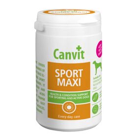 Витамины Сanvit Sport Maxi for dogs для здоровья активных собак крупных пород 230 гр