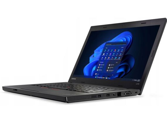 Ноутбук Б-класс Lenovo ThinkPad L470 / 14" (1366x768) TN / Intel Core i3-6100U (2 (4) ядра по 2.3 GHz) / 8 GB DDR4 / 500 GB HDD / Intel HD Graphics 620 / WebCam б/у