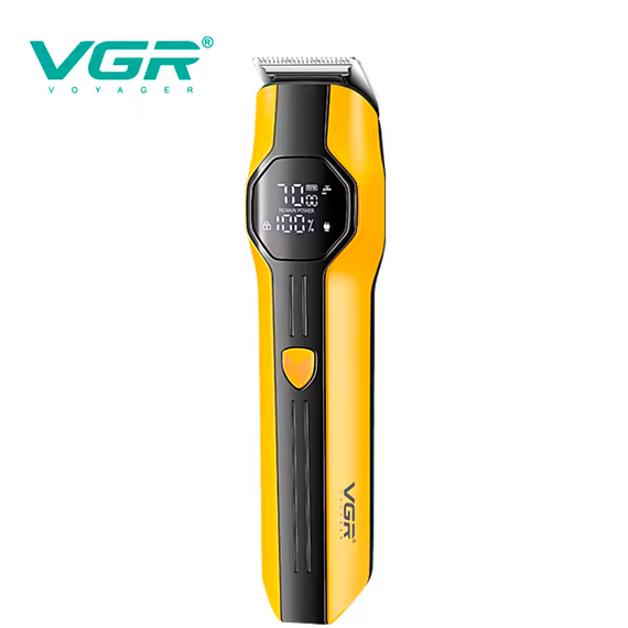 Набір для стрижки VGR 13 в 1 V-173 YELLOW, 13 насадок, LED дисплей | Зображення 1