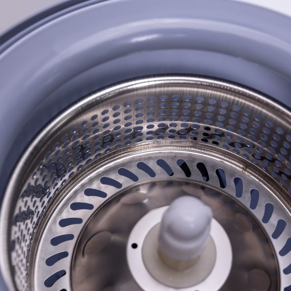 Набір для вологого прибирання з круглою телескопічною шваброю з мікрофібри та відром із віджимом для дому HP-35015-21 | Зображення 9