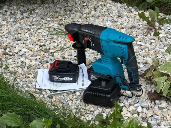 Перфоратор акумуляторний 18В 6Ач Безщітковий 2 акб | Зображення 2