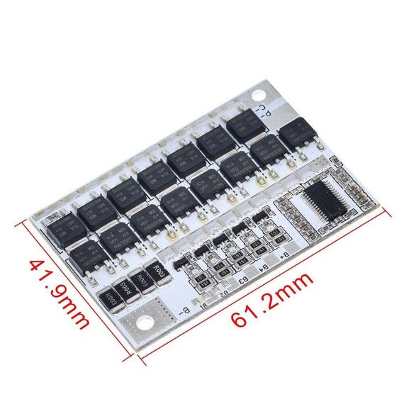 BMS 5S контроллер 100A Модуль защиты 18 В LiFePo4 | Зображення 3