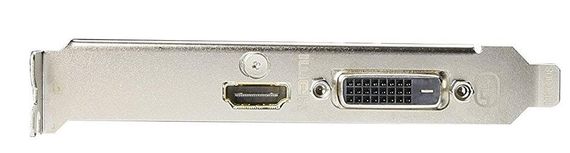Видеокарта GIGABYTE GeForce GT1030 2GB DDR5 64bit HDMI-DVI Low Profile Silent (GV-N1030D5-2GL) | Зображення 1