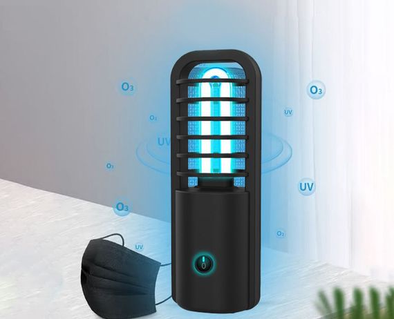 Бактерицидный светильник аккумуляторный FLF-49/2,5W BK USB | Зображення 7
