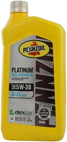 Моторна олива Pennzoil Platinum Fully Synthetic 5W-30 0.946л.