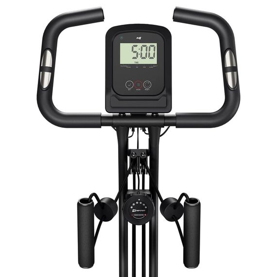 Велотренажер Hop-Sport HS-3030X Apeks X-Bike чорно-золотистий | Зображення 1